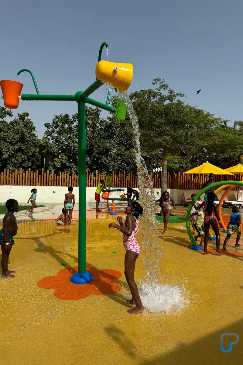 Splashpad Queen Africa